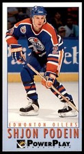 1993-94 Fleer PowerPlay Shjon Podein RC #84