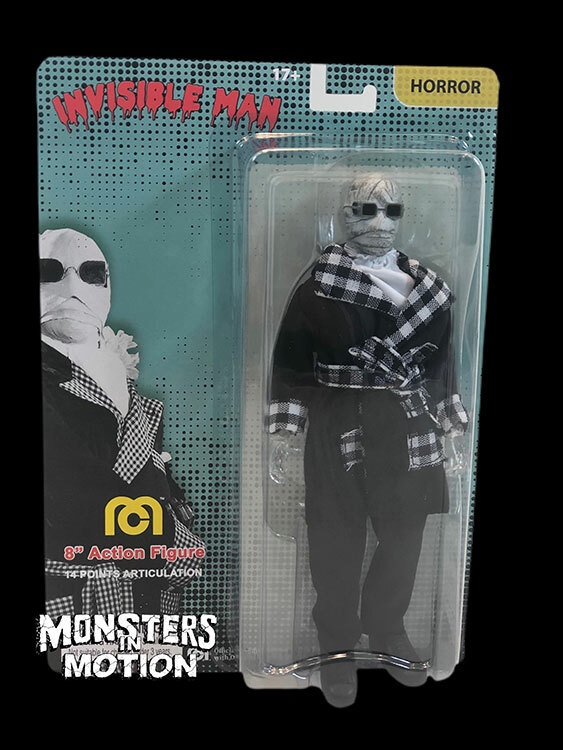 Invisible Man 8 Inch Mego Figure Universal Monsters 05IME01 | eBay