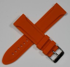 Thick Rubber Silicone Watch Strap For Rolex Omega 18mm -24mm Soft Band Diving