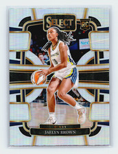 2024 Panini Select WNBA Concourse Silver Jaelyn Brown RC #4 Dallas Wings
