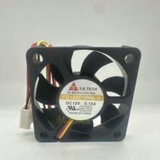 1 PCS Y.S.TECH Fan FD125010HB-N DC12V 0.15A 5010 5CM 3-wire cooling fan