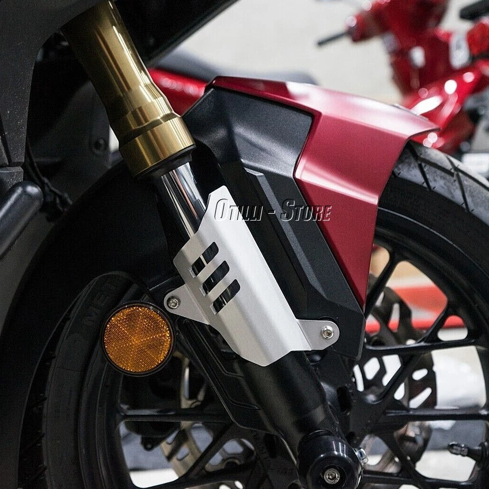 Black Front Fork Guards Protection For HONDA ADV350 2023 Motorcycle Accessories — 第 3/4 张图片