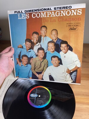 Les Compagnons De La Chansons Capitol Vinyl Record Album