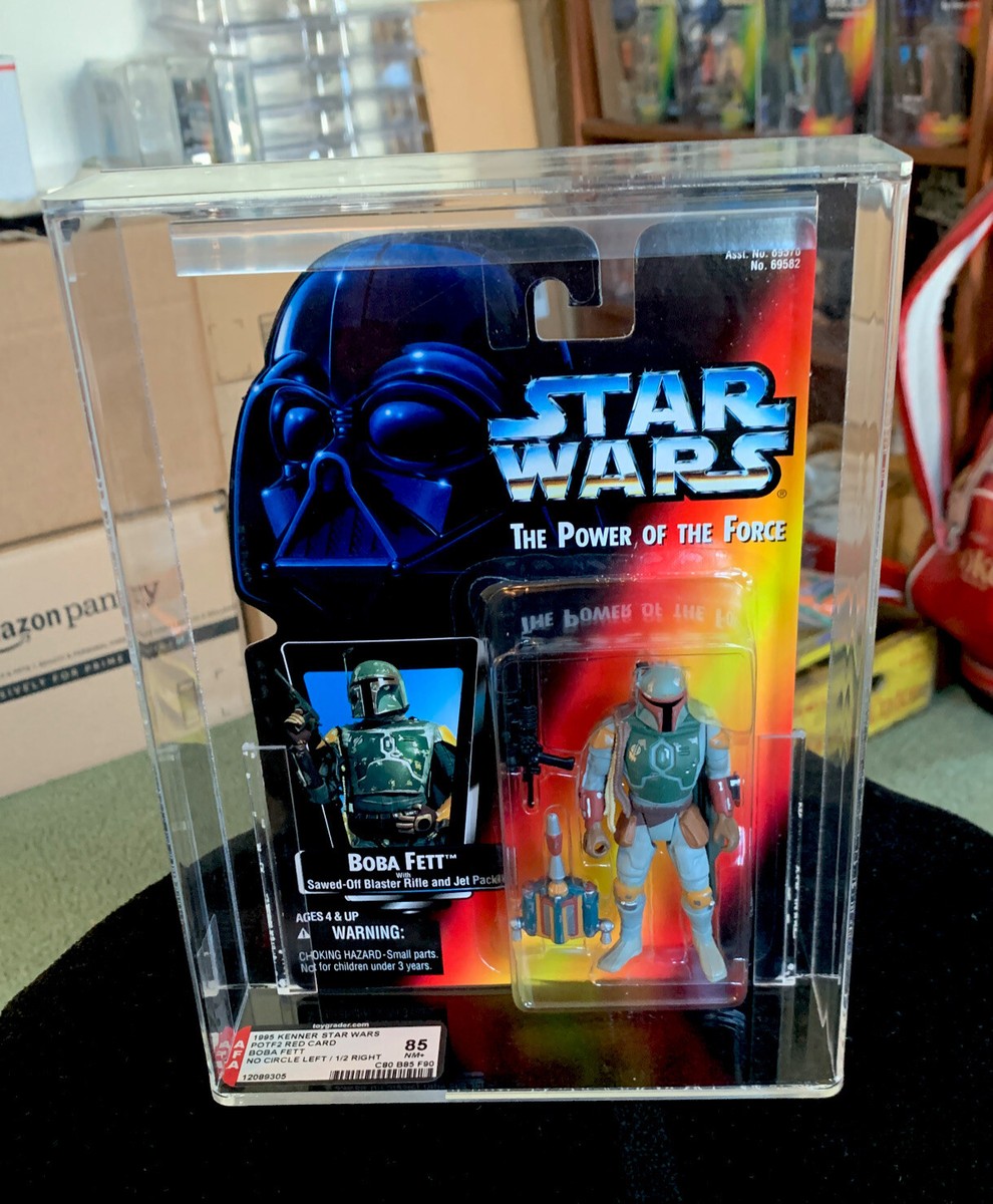 HOLY GRAIL DOUBLE VARIANT Boba Fett AFA NM+85 Star Wars POTF2 No