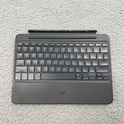 Logitech Logi Slim Combo 820-008870 iPad 9.7'' Keyboard Only (Black)