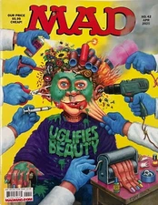 MAD MAGAZINE #42 APRIL 2025 UGLIFIES BEAUTY NEW ARAGONES PETER KUPER SAMPSON
