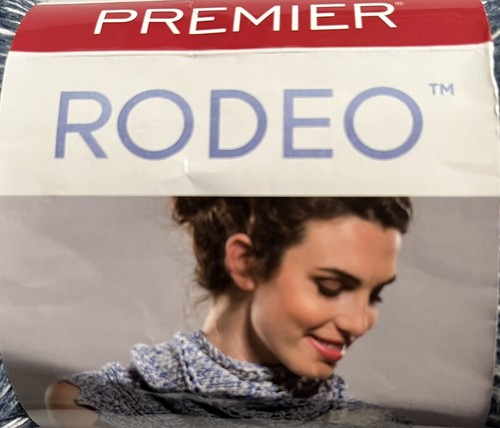(2) Premier RODEO Yarn MEDIUM INDIGO#1066-16 White Indigo, 5.29 oz. - Picture 5 of 8