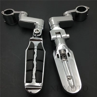 Support De Repose-Pied Offset Highway Radical Tombstone Pour Honda GoldWing GL - Photo 1/4