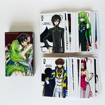 Code Geass: Lelouch of the Rebellion Trump Playing Cards Poker