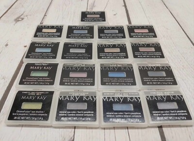 Mary Kay Mineral Eye Color & Chromafusion Eye Shadow Palettes .05 Oz