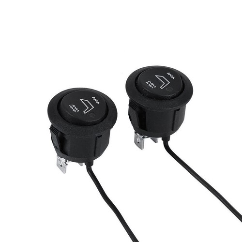 2x Universal 3-Pins Seat Heater Switch Round Heated Rocker Hi Low On/Off Control - Picture 11 of 14