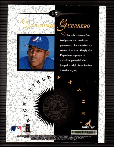 Vladimir Guerrero ⚾ Collection MLB AU CHOIX 1996 - 1999 EXPOSITIONS DE MONTRÉAL ⚾ SÉNATEUR - Photo 119 sur 203