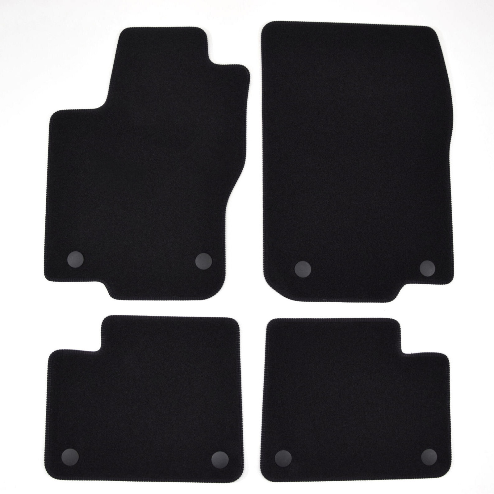 Tapis de sol en velours noir pour Mercedes GLE W166 2015-2019