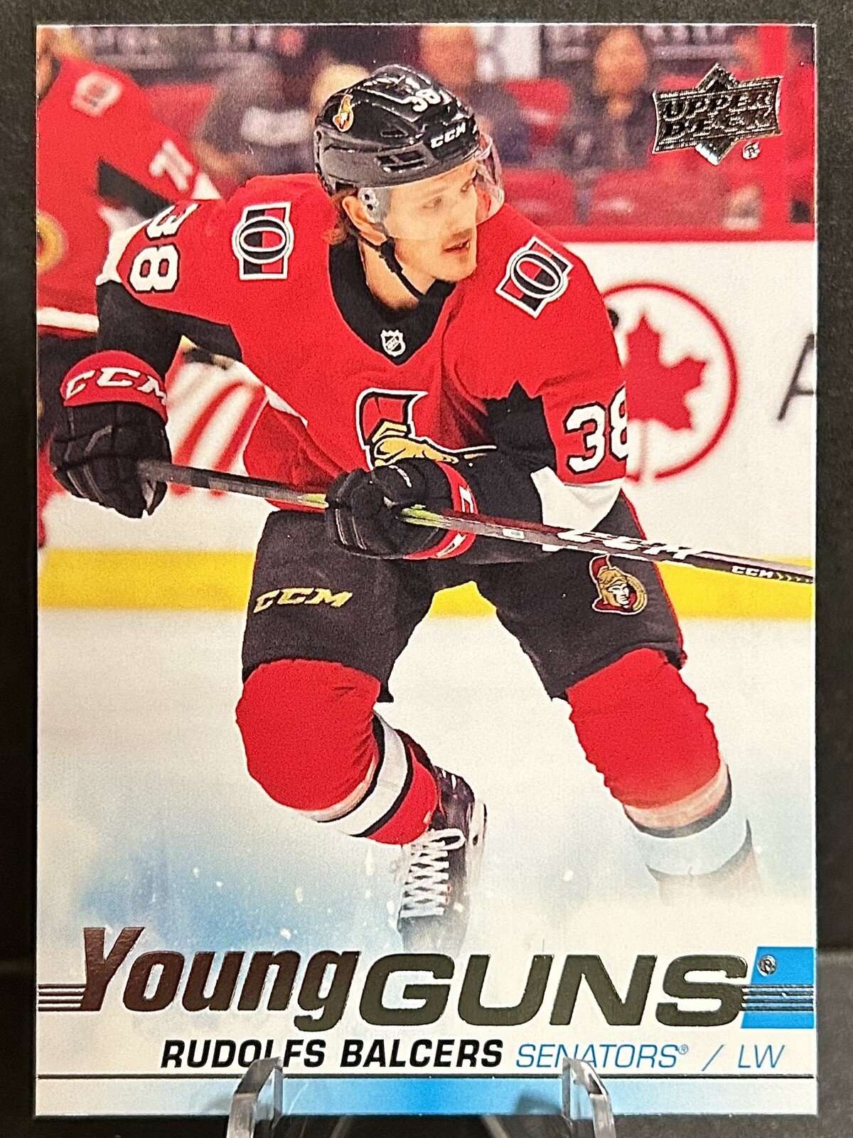 2019-20 Upper Deck Young Guns Rudolfs Balcers Rookie Ottawa Senators #218