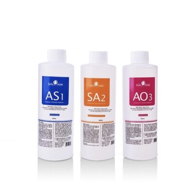 ORIGINALPRODUKT Aquafacial Lösung / Hydra / Facial Solution / Profacial 3er Set