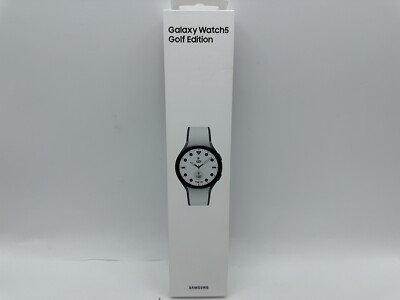 Samsung Galaxy Watch 5 Golf Edition SM-R900 40mm Gray Aluminum Case - New Sealed