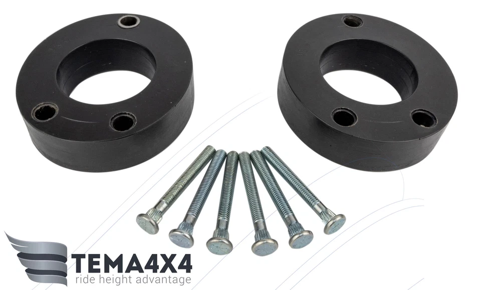 Kit de elevación espaciadores de puntal trasero Tema4x4 30 mm para Ford ESCORT 1995-2000 Foto 2 de 2