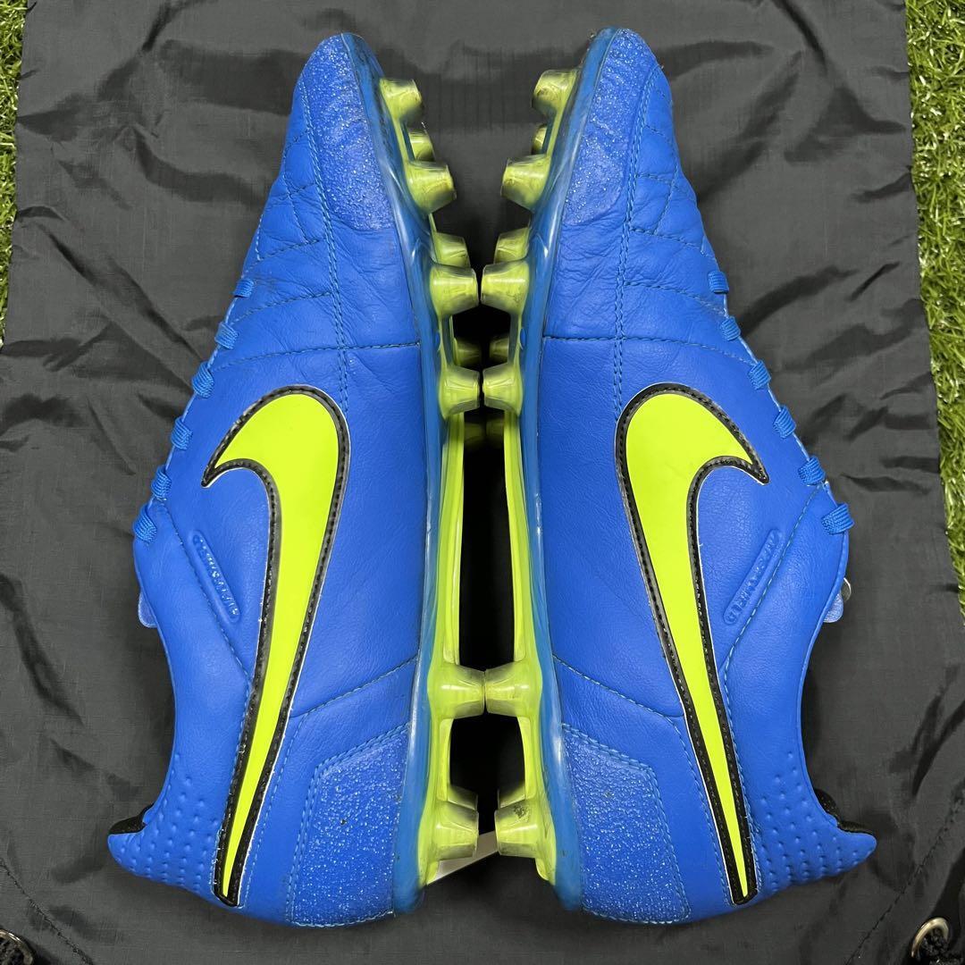【used】  NIKE  TIEMPO LEGEND V HG-E Nike Tiempo Legend V HG-E ACC US 8.5 26.5cm Soccer Cleats