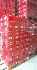 104 Stk. Sch&auml;fer Lagerbox EF 4220 F1 Eurobox 300x400x220 mm Kunststoffkiste rot