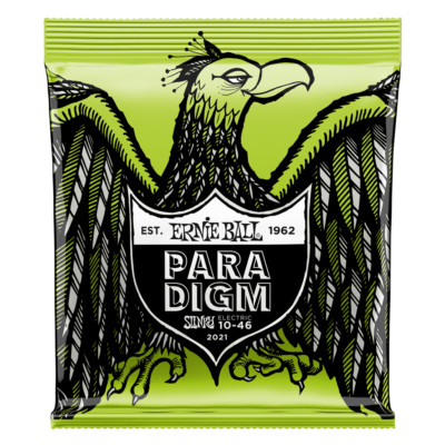 Ernie Ball 2021 Paradigm Regular Slinky E-Gitarrensaiten 10-46 1-3 Packungen