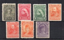 Canada Terre-Neuve 1897-1918 Valeurs Jusqu’À 4c MLH/MH
