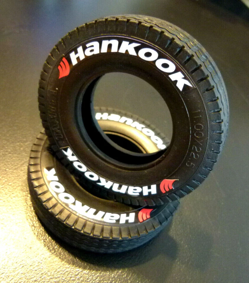 1:10 Reifenbeschriftung Markierung Hankook Aufkleber TRAXXAS ARRMA Tamiya - Bild 2 von 3