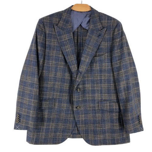 Suitsupply La Spalla Blazer De Lana Seda Y Lino Talla EU:60; UK:50; US:50S