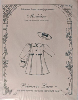 Primrose Lane Doll Clothes Pattern - You Choose