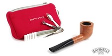 PFEIFE PIPE PIPA TASCABILE SAVINELLI MINUTO 401 6mm LISCIA MARRONE P249LC-401