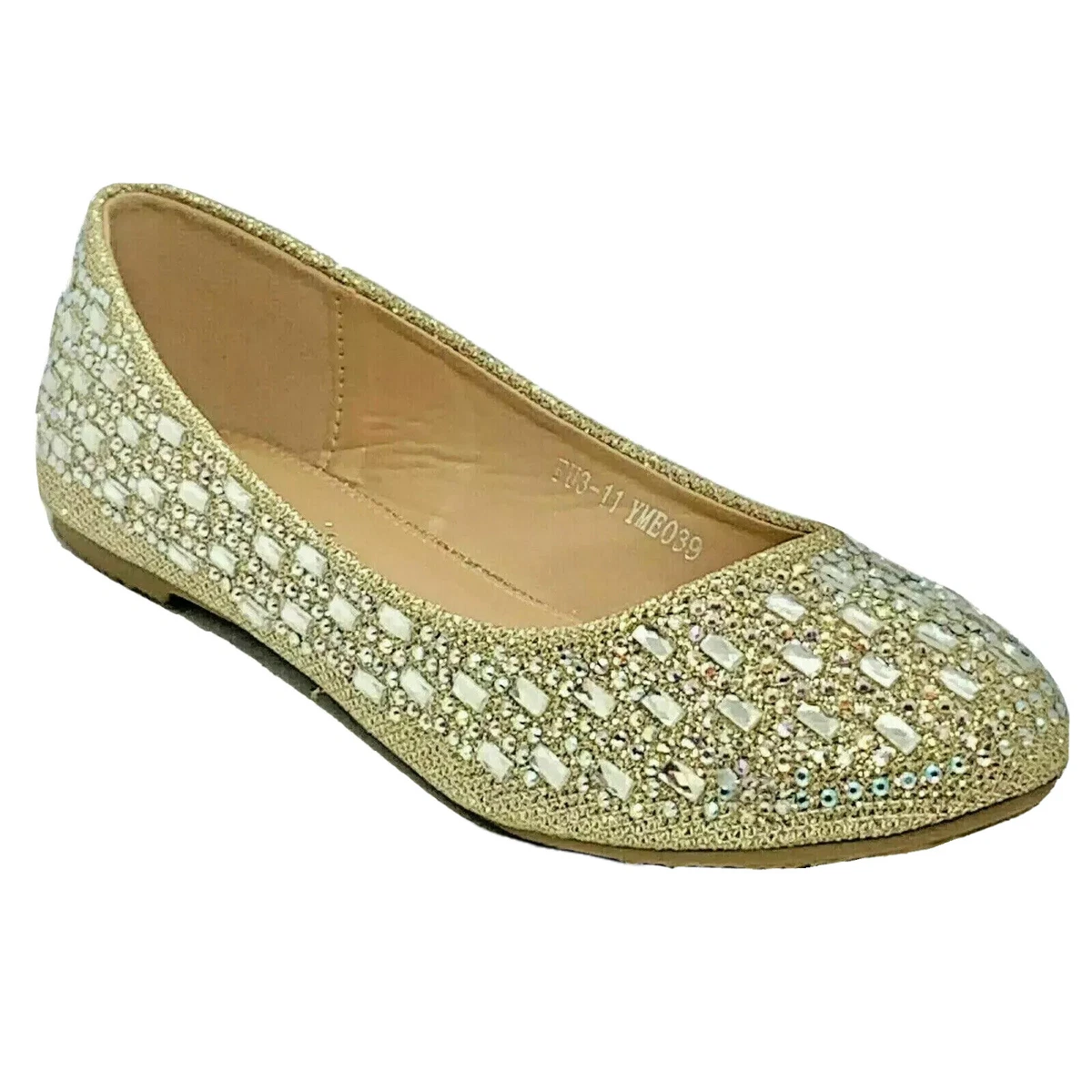 Lucita FU3 11 Women s Gold Dress Evening Party Shoes size 5.5