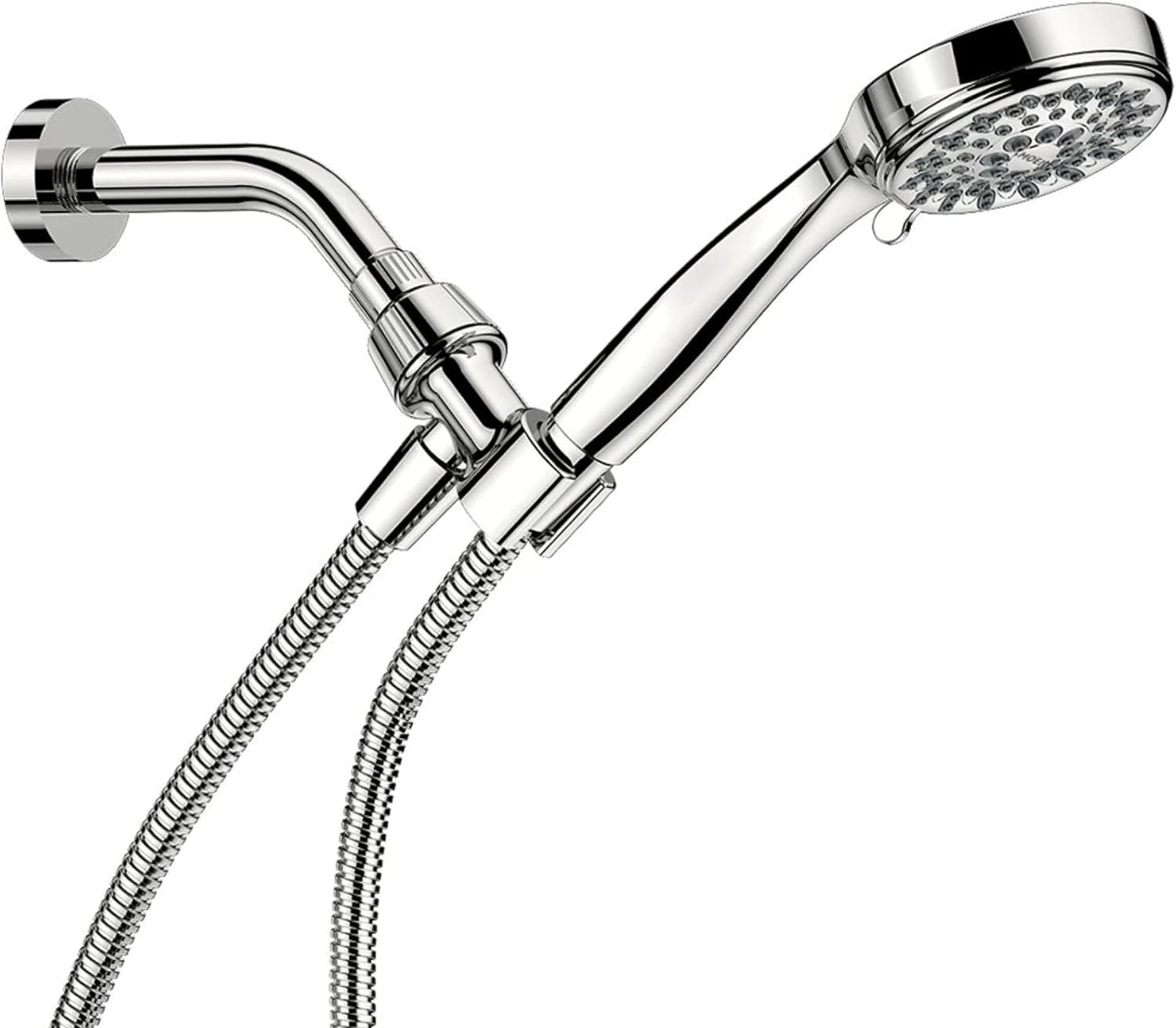 Moen Ignite Chrome Hand Held Shower Head Package with 2.5 GPM High Pressure Spra