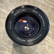 Vivitar 28mm 1:2.5 Auto Wide-Angle Camera Lens