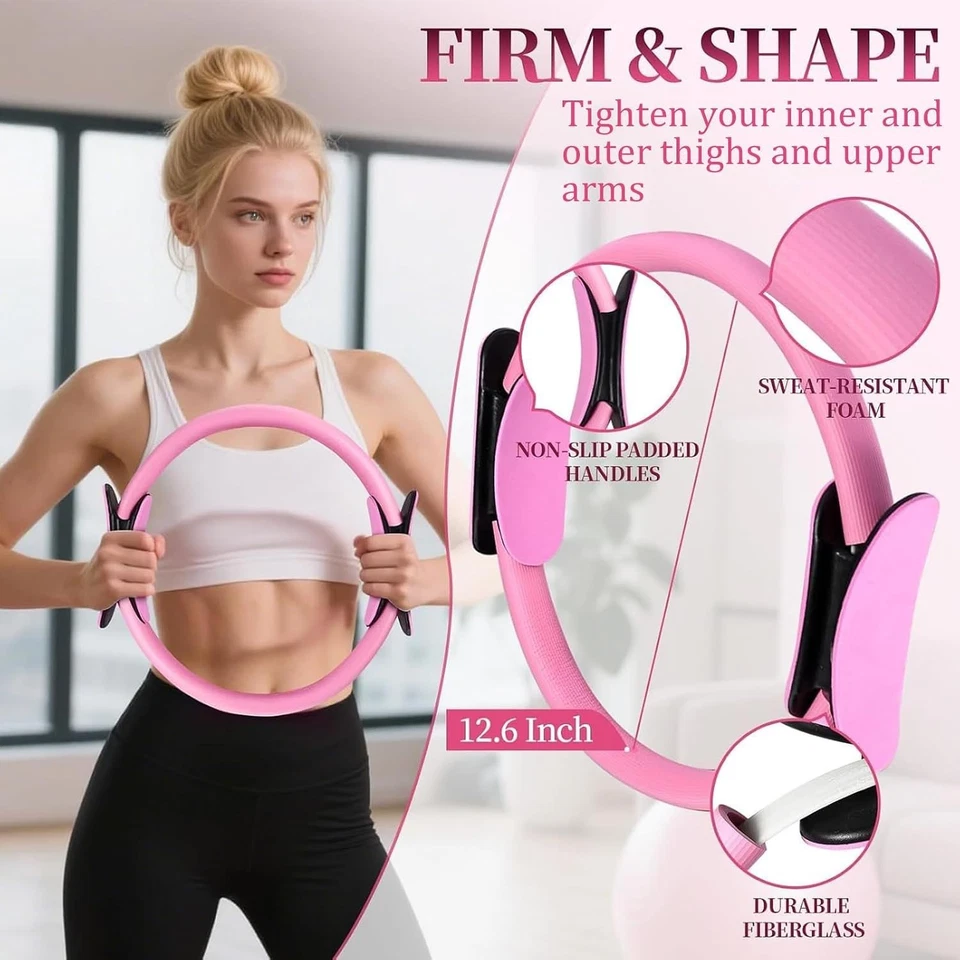 Kit de Pilates Tout-En-Un à Domicile pour Femmes | + Nbreux Accessoires | NEUF - Photo 4/4