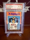 1975 TOPPS #5 NOLAN RYAN HOF PSA 8 NM-MT ANGELS ** '74 HIGHLIGHTS FANS 300 **