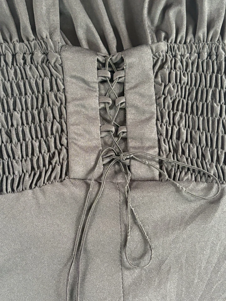 Платье макси женское Jody T Of California S корсет на шнуровке со сборками ренессансное хоко - Изображение 3 из 4