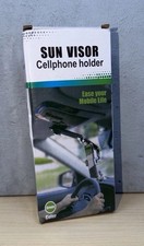 Sun Visor 360  Multifunction Mount Adjustable Black Car Phone Holder