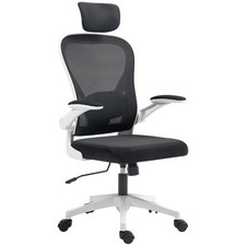 HOMCOM Executive Office Chair Ergonomic Desk Chair w/Lumbar Support Refurbished