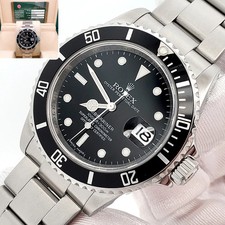 Rolex Submariner 2009 Data Incisa Rehaut 40mm Acciaio Oyster 16610 Scatola Documenti