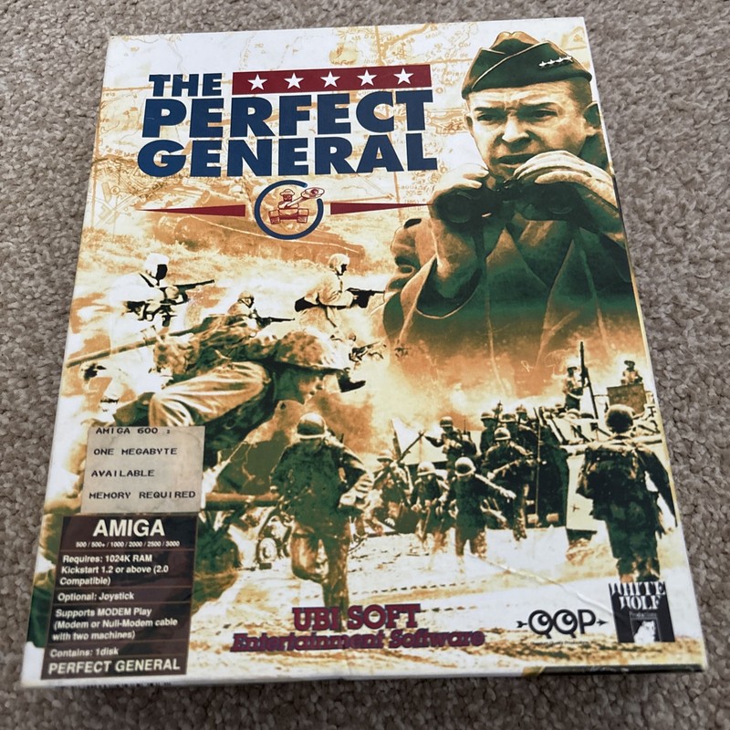 The Perfect 5 Star General Amiga Commodore game - UBI SOFT
