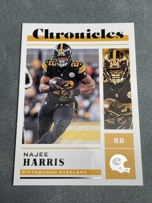 Panini Chronicles NFL 2022 Najee Harris Pittsburgh Steelers #7 Base Card