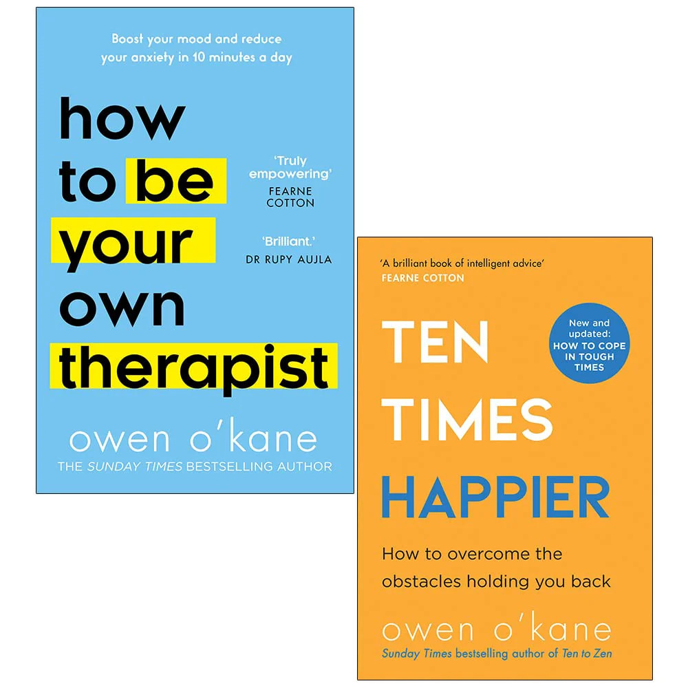 Owen OKane 2 Books Collection Set (How to Be Your Own Therapist an | Owen O'Kane