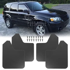 For Ford Escape 2001-2026 4PCS Matte Front Rear Mud Flaps Splash Guard Mudguard