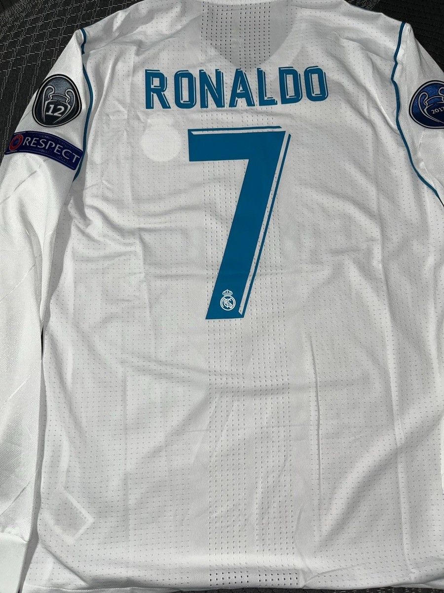 ウェア Real Madrid 2018 UEFA Champions League Adidas Real Madrid Ronaldo UEFA Champions League Final 2018 Jersey