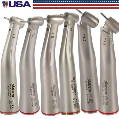 Dental Electric Handpiece 1:5 1:1 1:4.2 Contra Angle Surgical Increasing LED