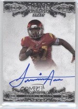 2015 Leaf Ultimate Draft Base Auto Silver 9/25 Javorius Allen #BA-JA2 Auto 2b2