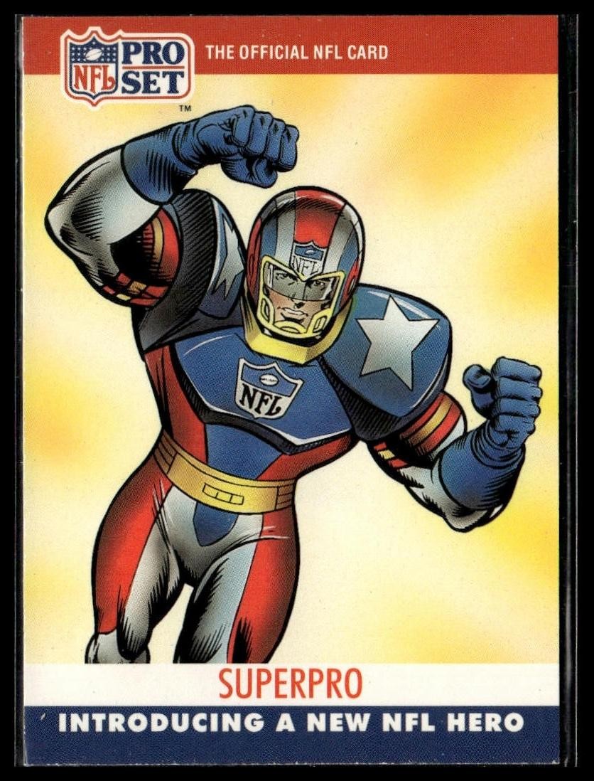 1990 Pro Set #NNO SuperPro Special Collectible: SuperPro