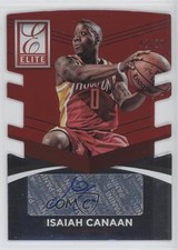 2014 Donruss Elite Status Signatures Red Die-Cut 42/99 Isaiah Canaan Auto 06m0