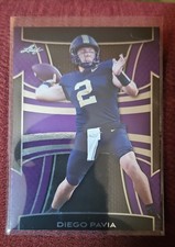 2025 Leaf Metal - Diego Pavia #B-45 Purple Foilboard (RC)