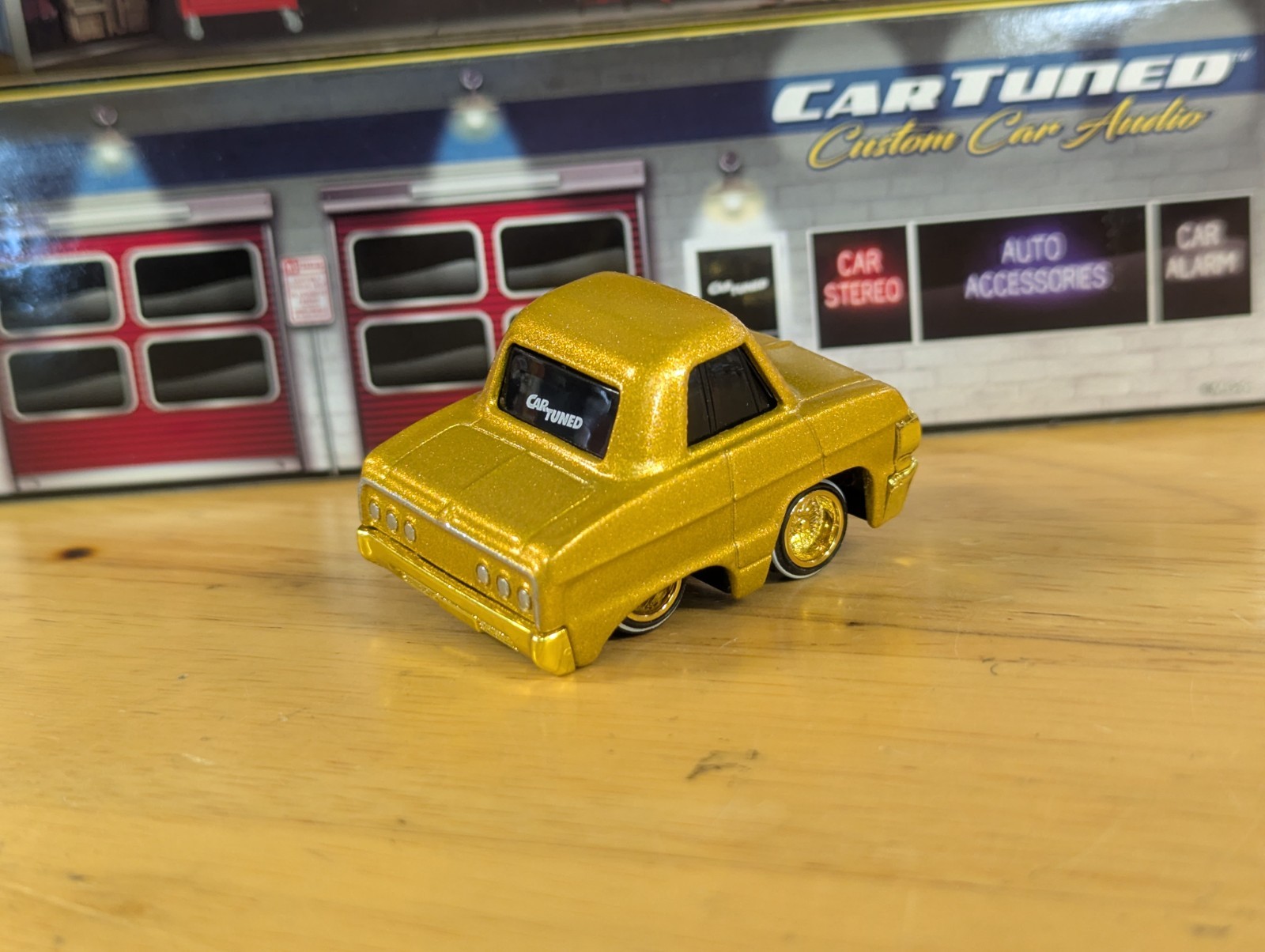 MGA CarTuned Diecast '64 Chevy Impala Custom Paint Pearl Gold w/Gold Trim LOOSE