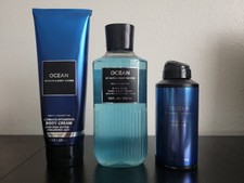 3 Piece Ocean Men's Sets From Bath  Body Works All Brand New 